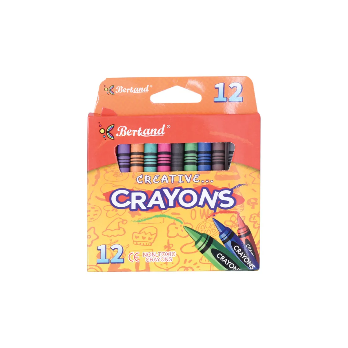 CRAYONS A CIRE BD-1208-12