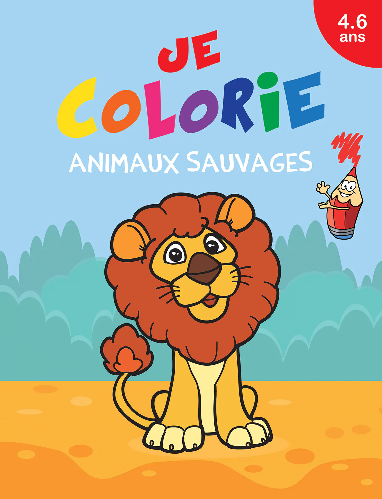 JE COLORIE (ANIMAUX SAUVAGES)