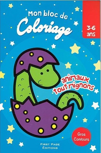 MON BLOC DE COLORIAGE (ANIMAUX TOUT MIGNONS)