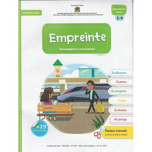 EMPREINTE PROJET 3 TECHNO ET COMMUNICATION 5/6