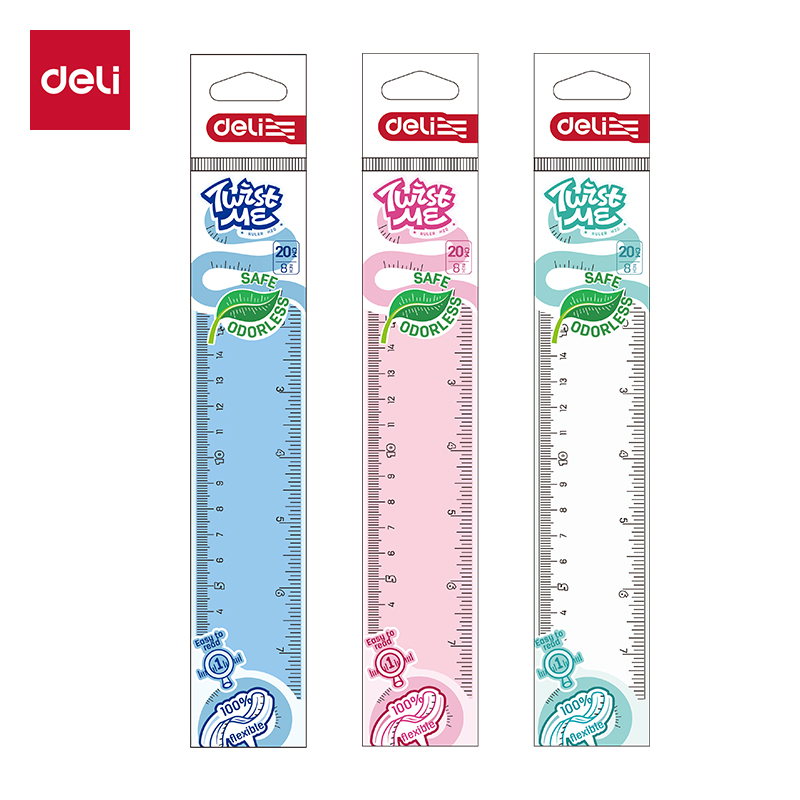 REGLE FLEXIBLE EH20 20CM DELI
