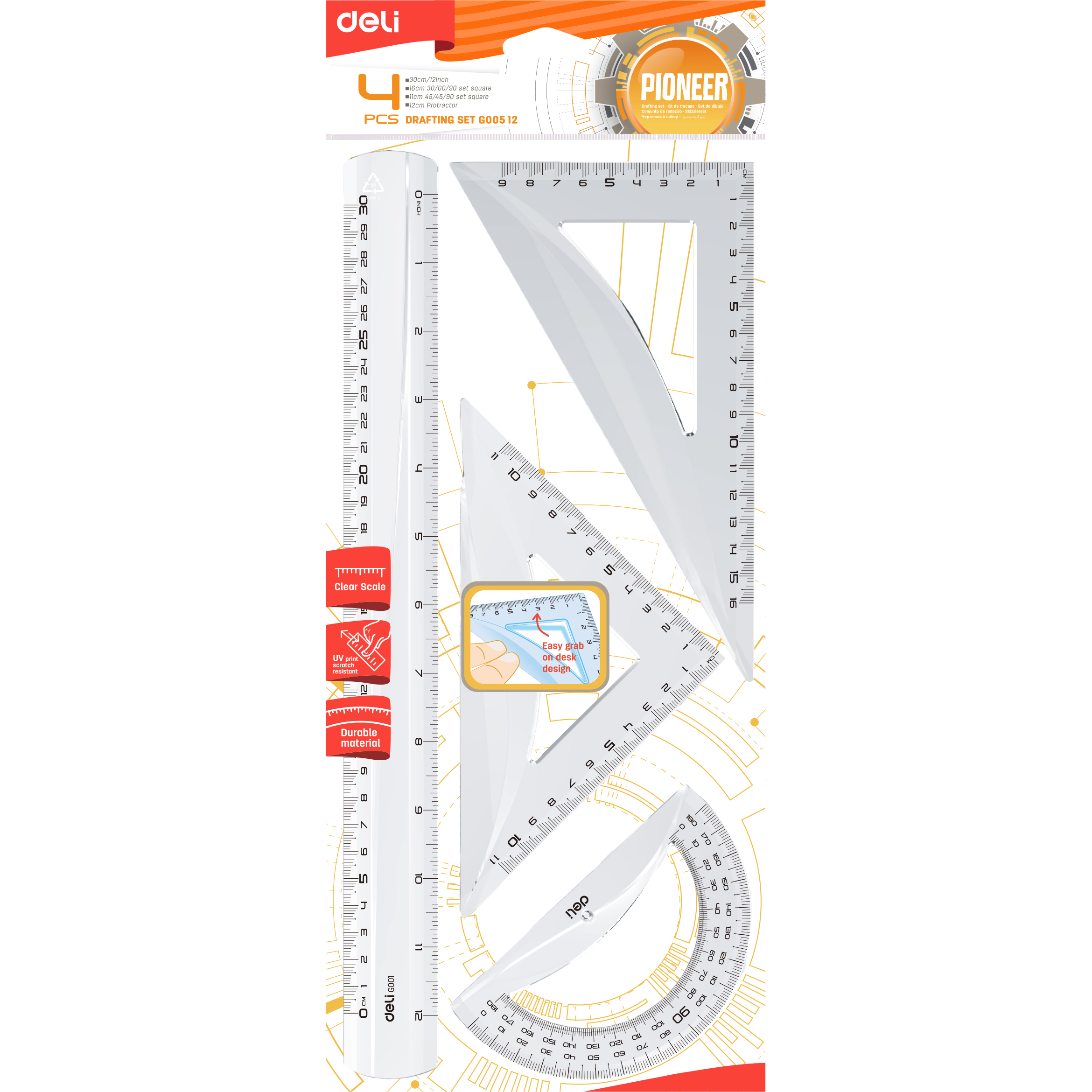 KIT DE TRACAGE EG00512 DELI