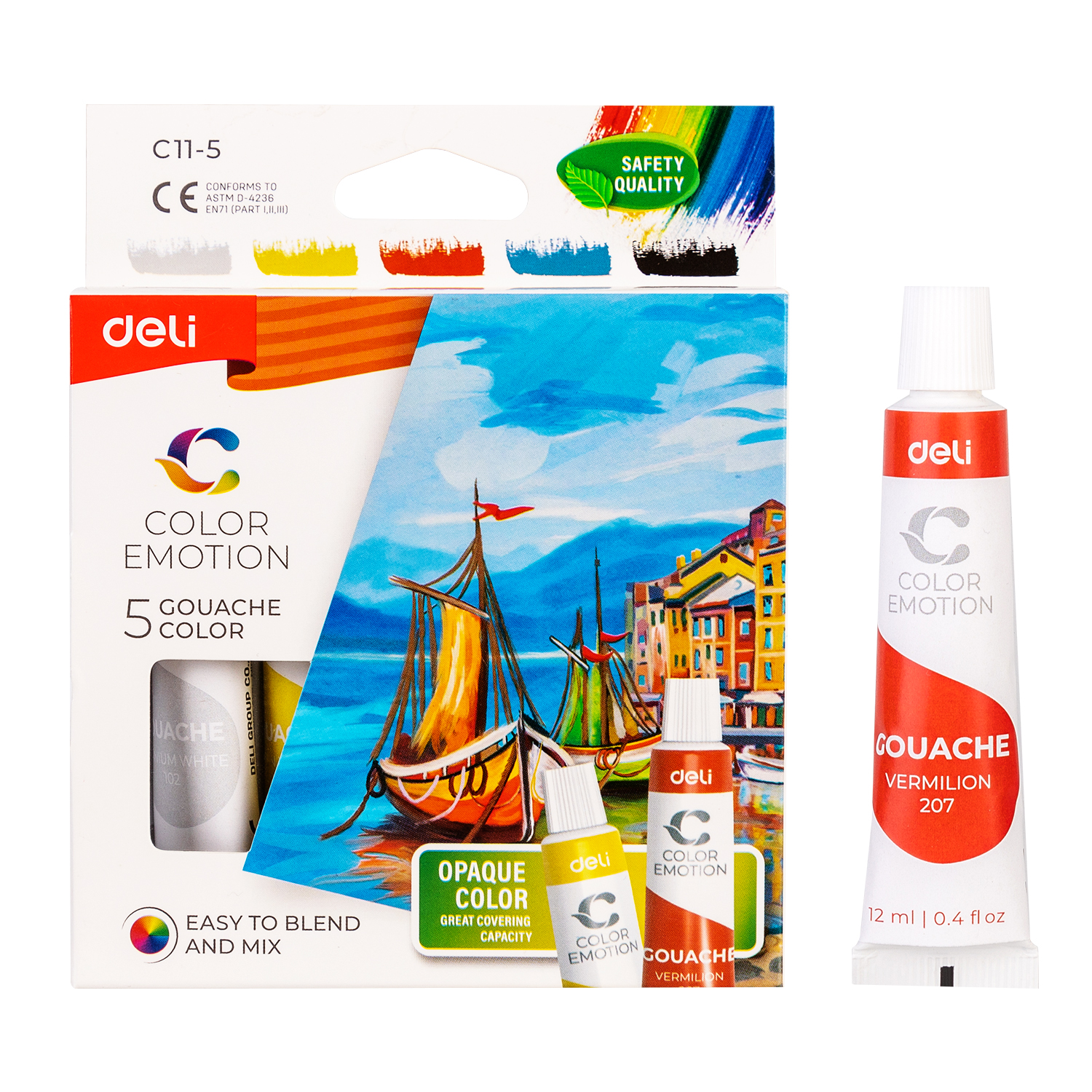 GOUACHE EAU EC11-5 5C DELI
